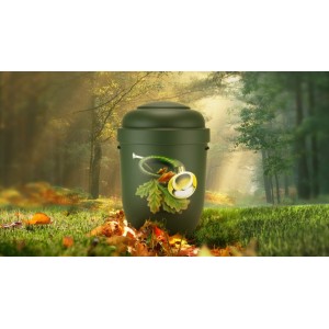 Biodegradable Cremation Ashes Funeral Urn / Casket - THE HUNTING HORN